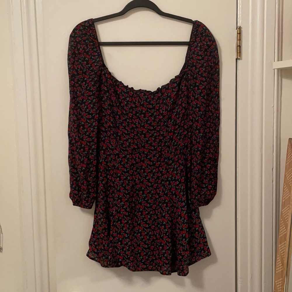Reformation floral mini dress 6